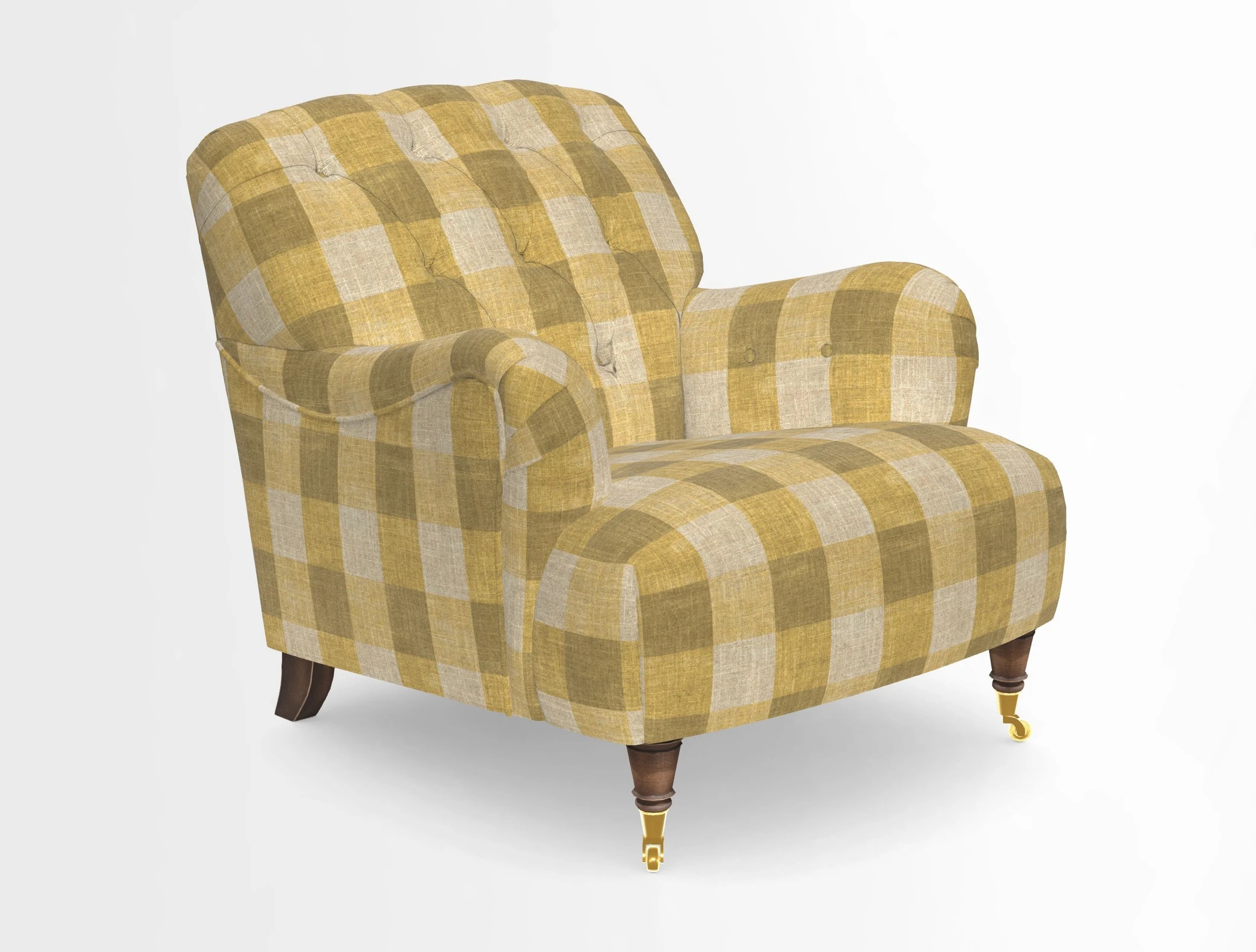 Ditchling Chair in Two Tone Plain Biscuit