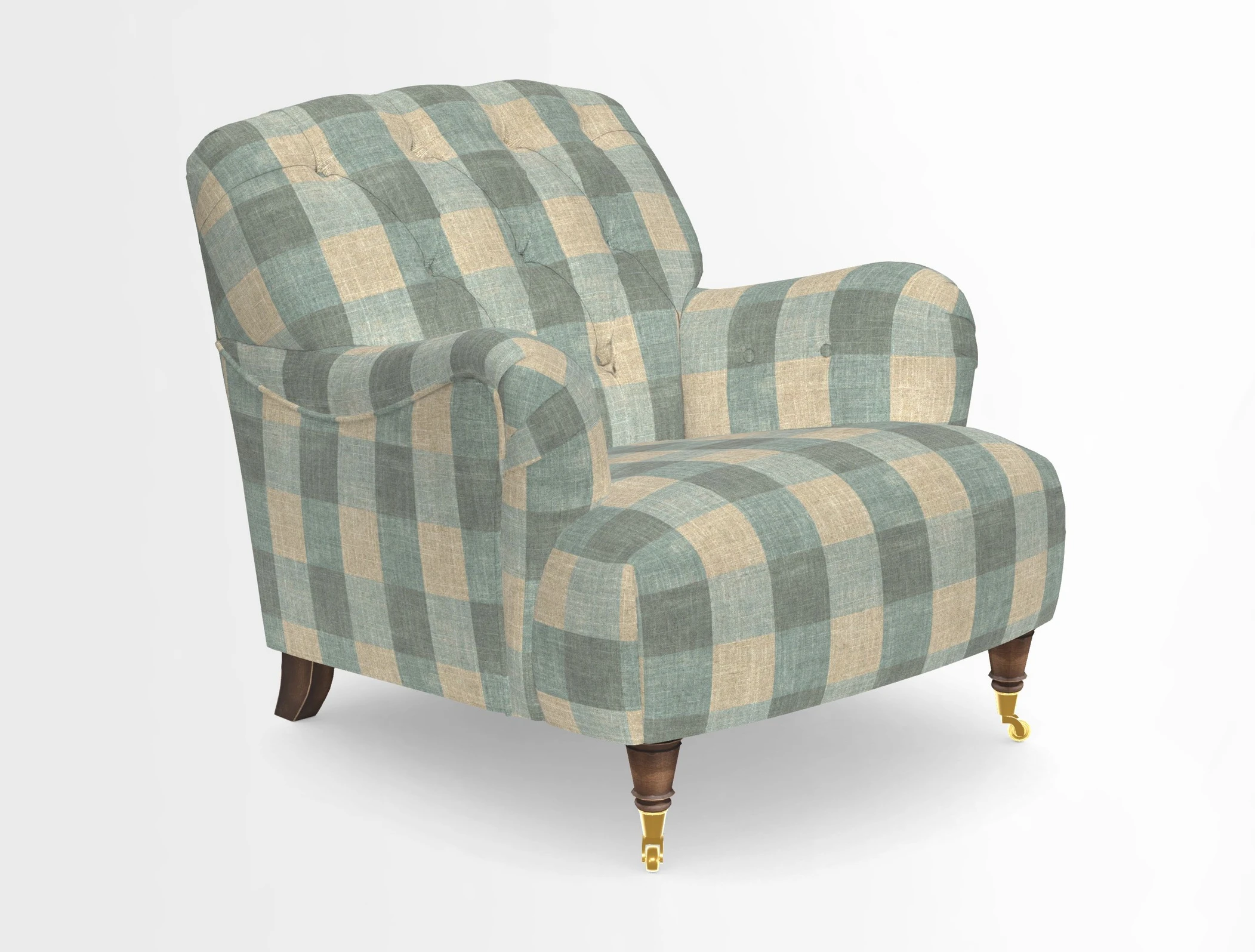 Ditchling Chair in Two Tone Plain Biscuit