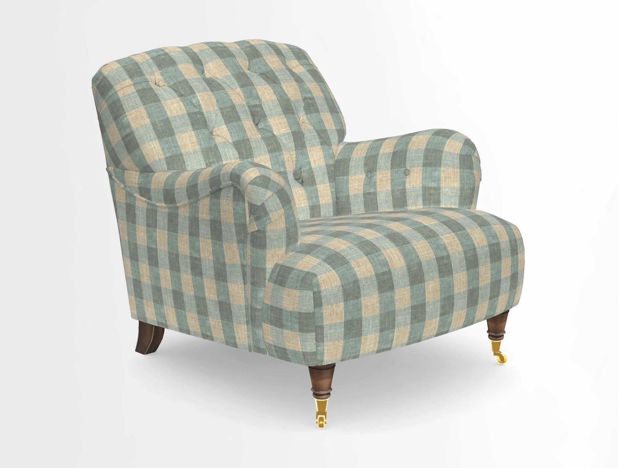 Ditchling Chair in Two Tone Plain Biscuit