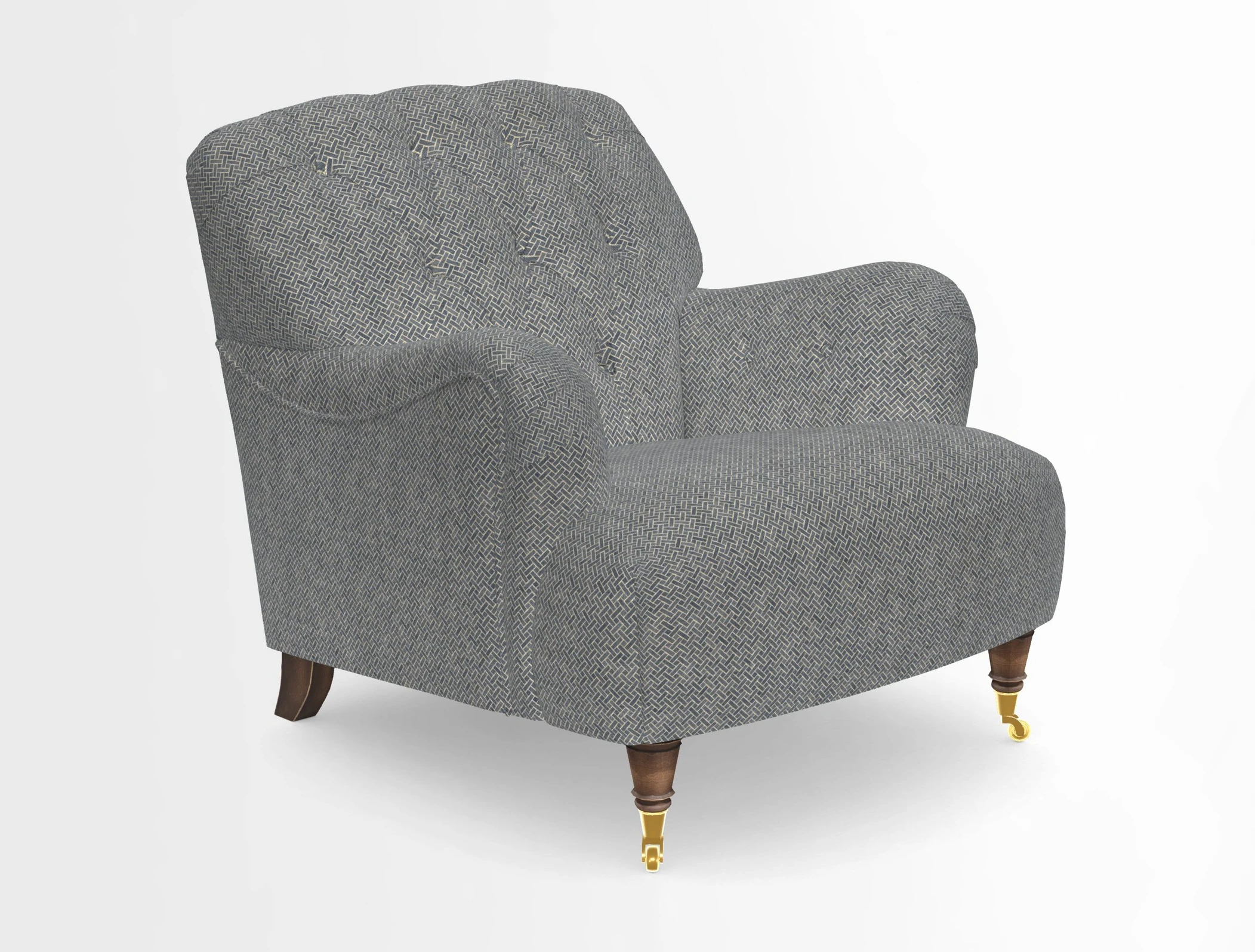 Ditchling Chair in Two Tone Plain Biscuit