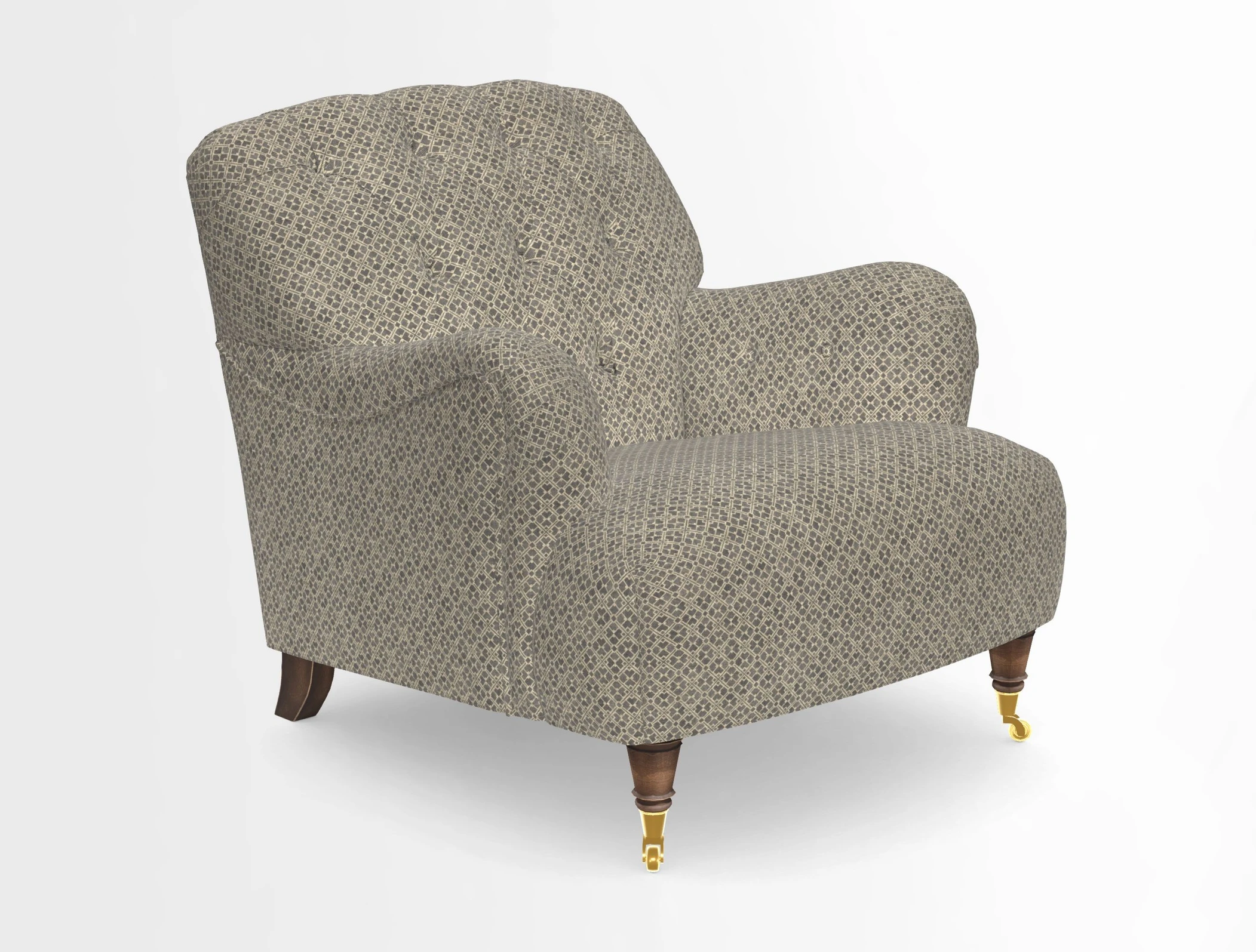Ditchling Chair in Two Tone Plain Biscuit