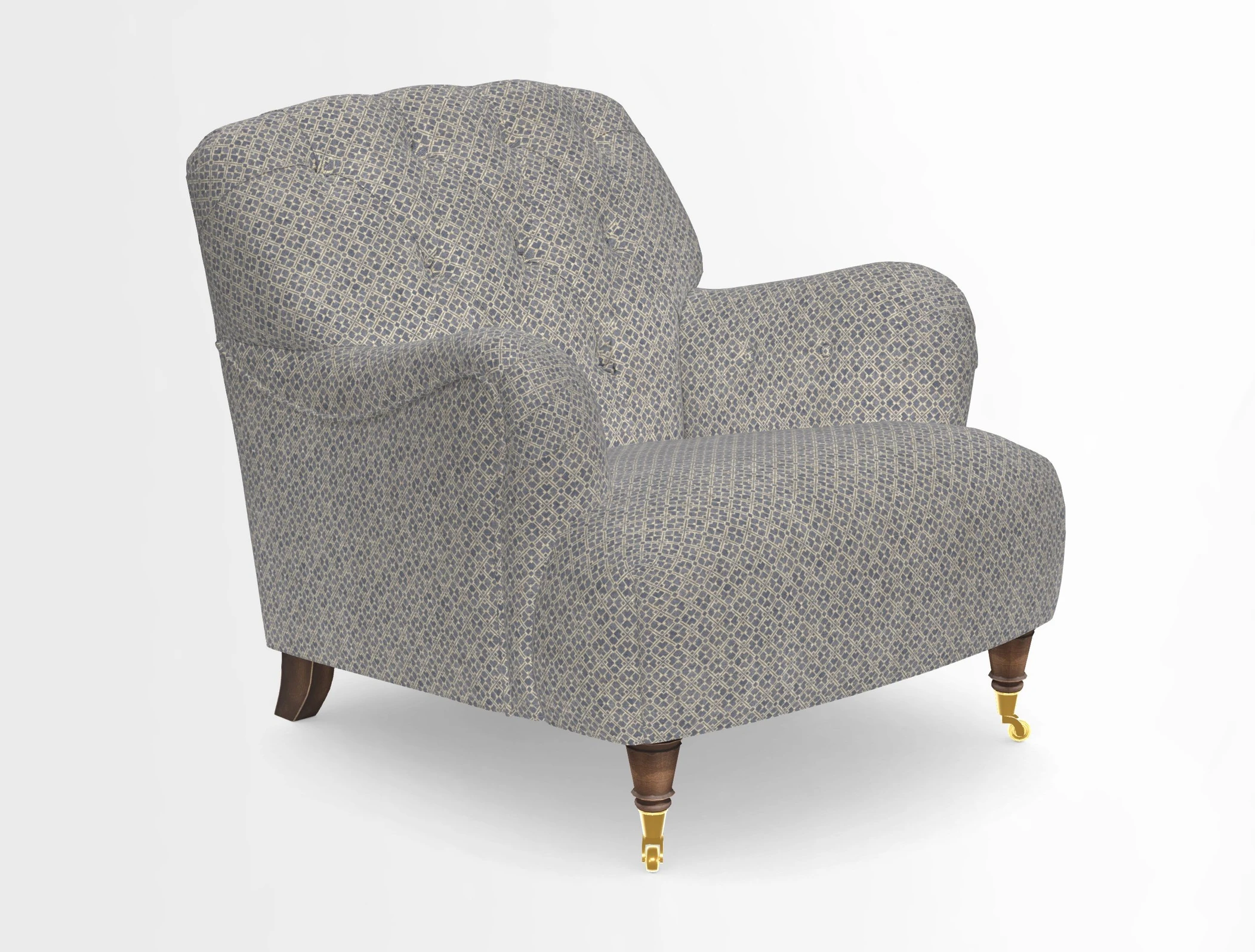 Ditchling Chair in Two Tone Plain Biscuit
