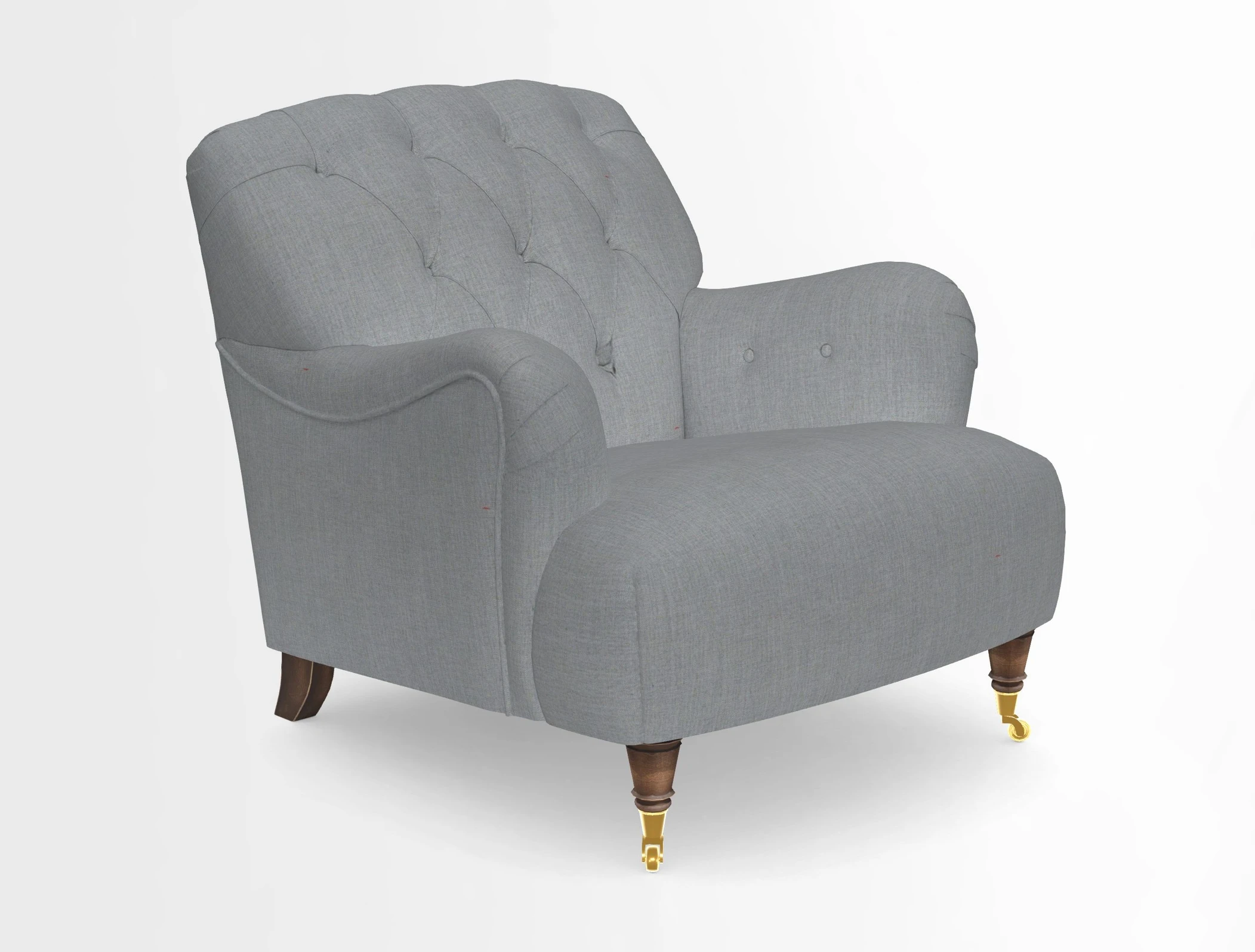 Ditchling Chair in Two Tone Plain Biscuit