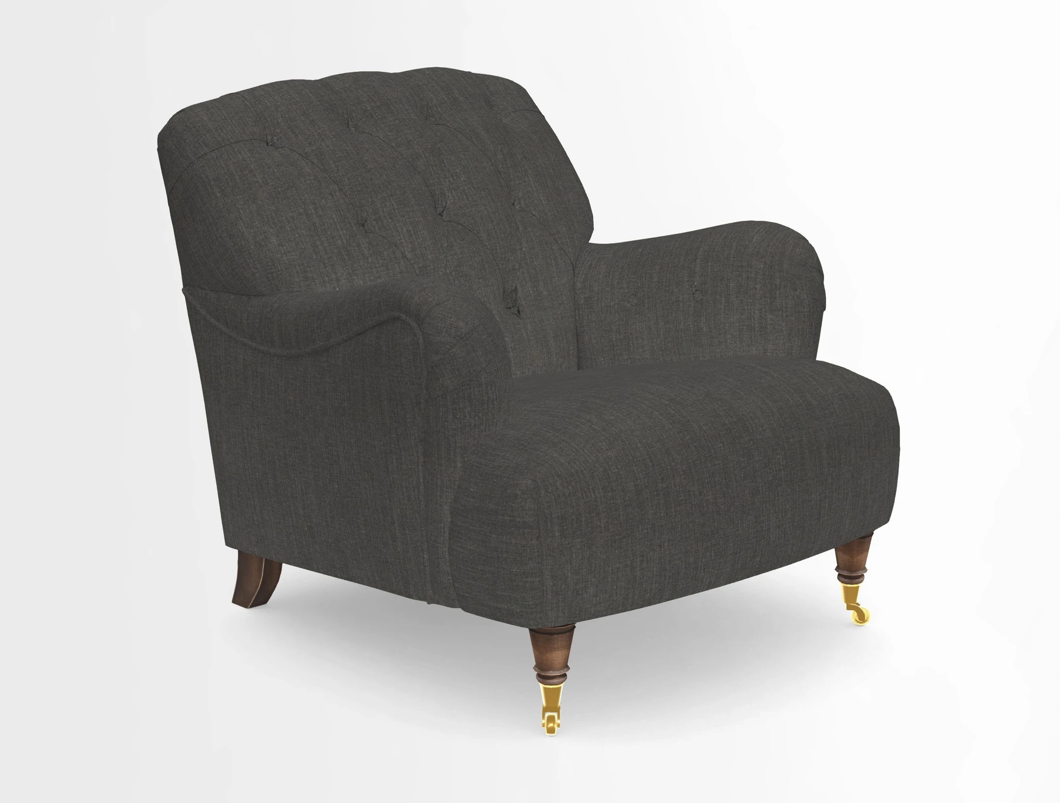 Ditchling Chair in Two Tone Plain Biscuit