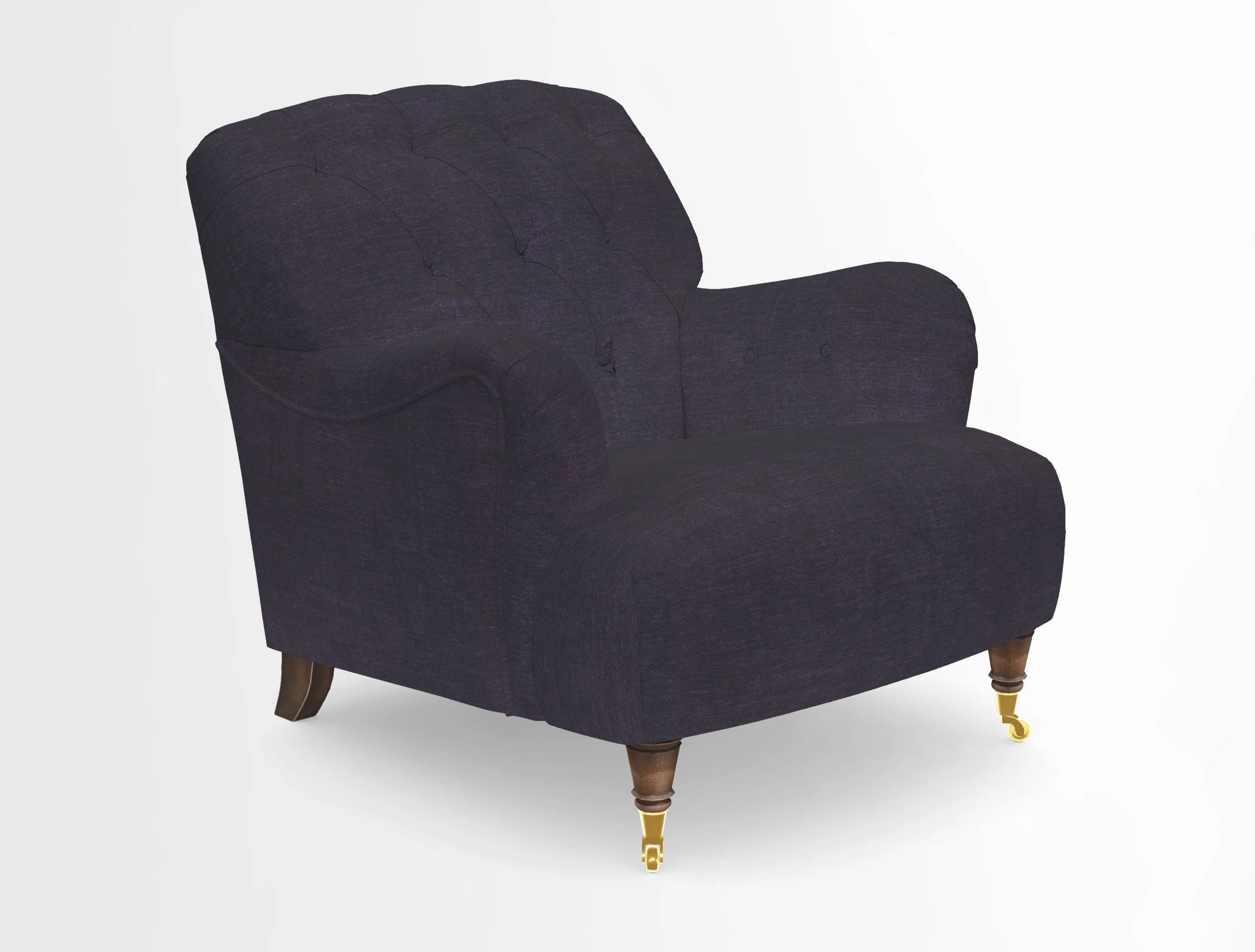Ditchling Chair in Two Tone Plain Biscuit