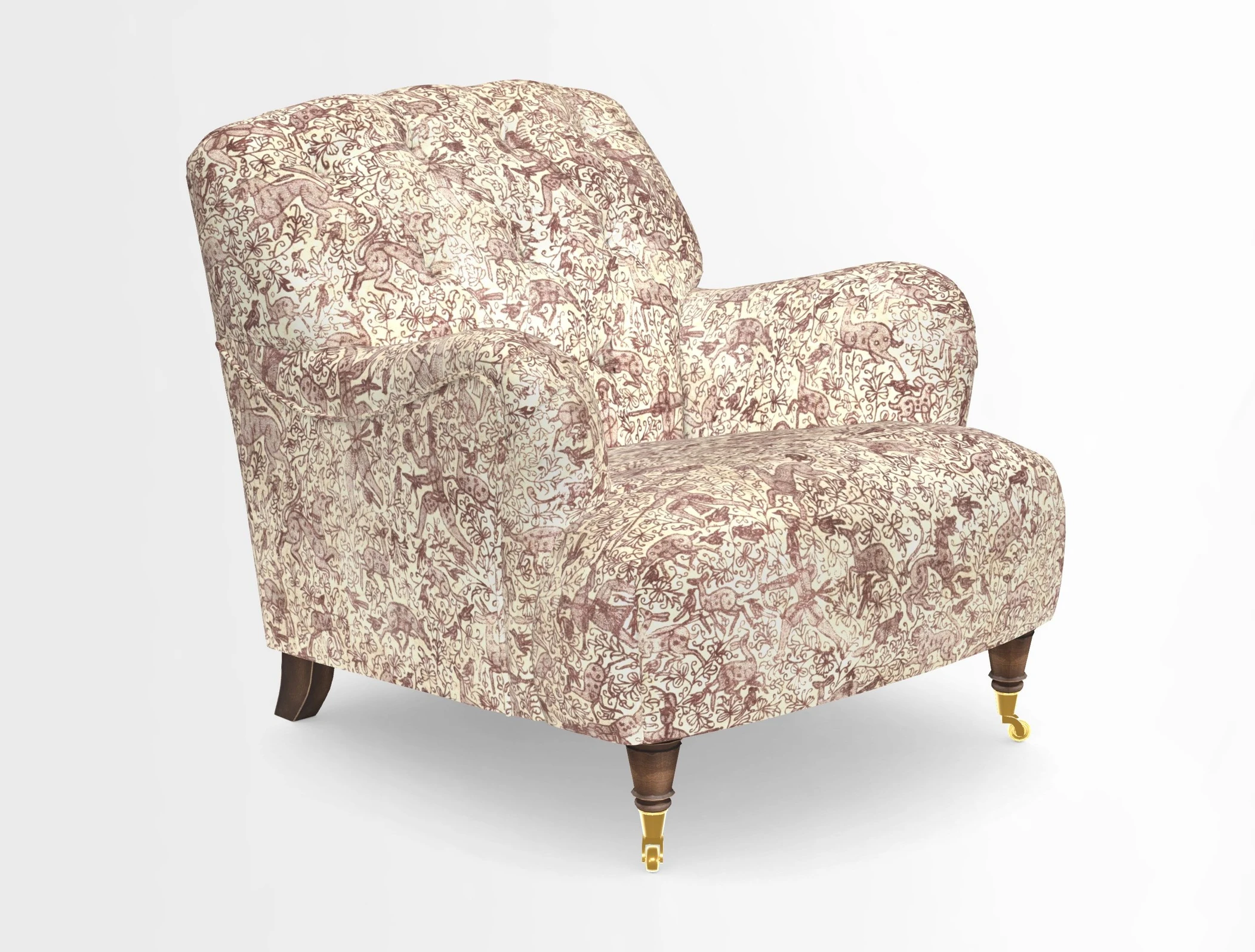 Ditchling Chair in Two Tone Plain Biscuit