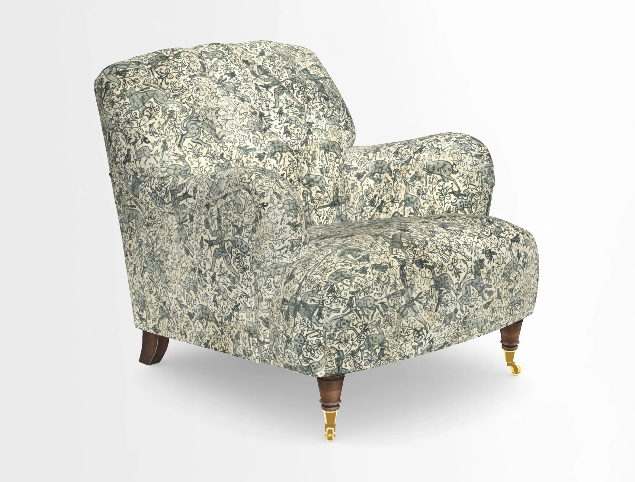 Ditchling Chair in Two Tone Plain Biscuit