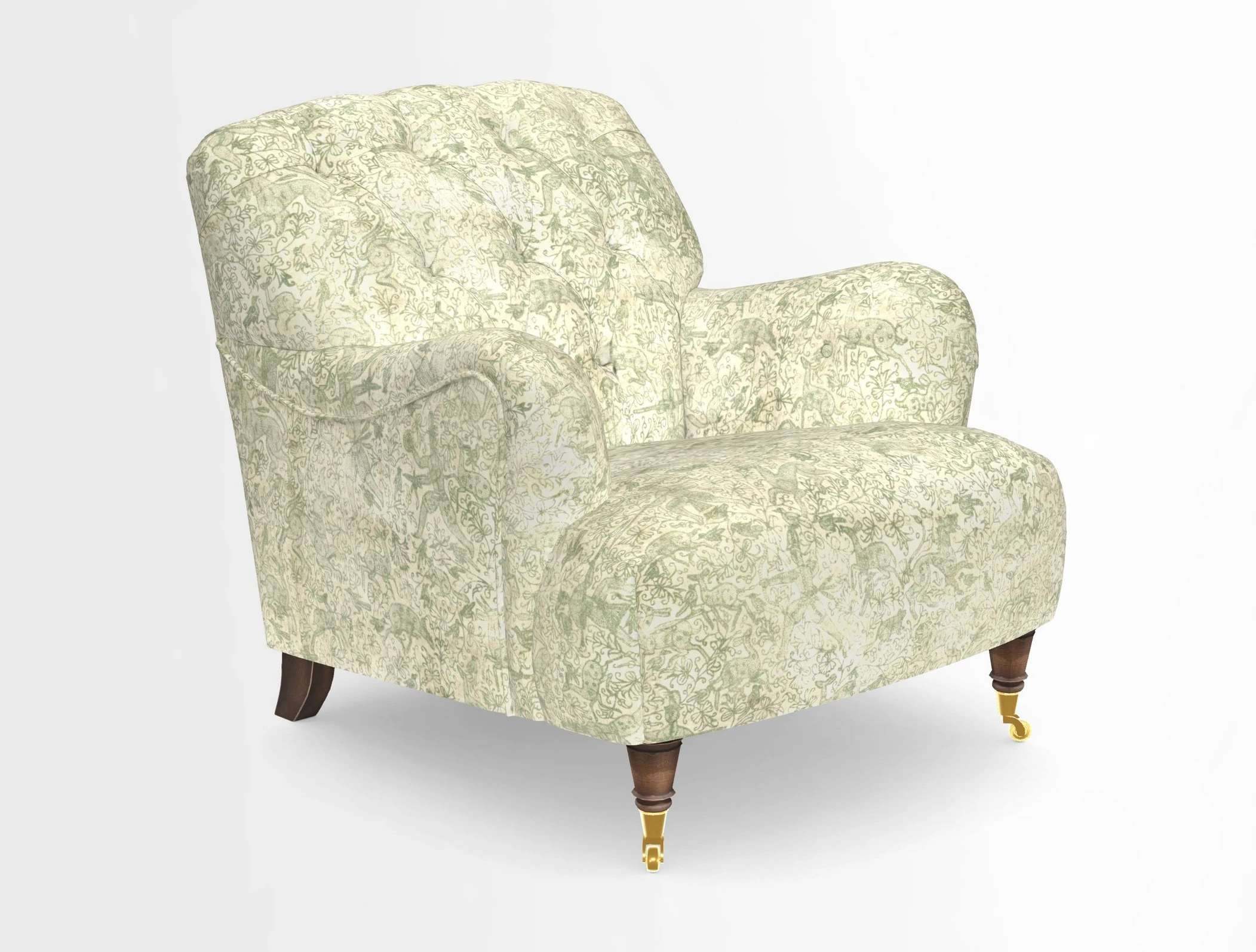 Ditchling Chair in Two Tone Plain Biscuit