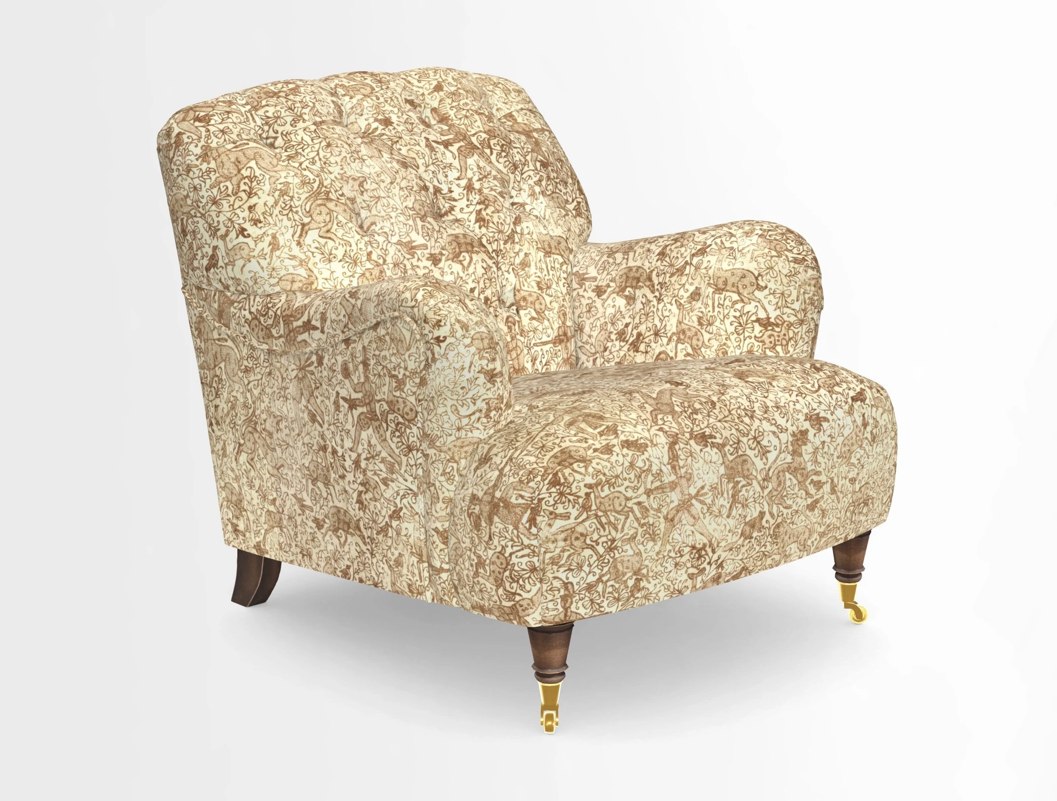 Ditchling Chair in Two Tone Plain Biscuit