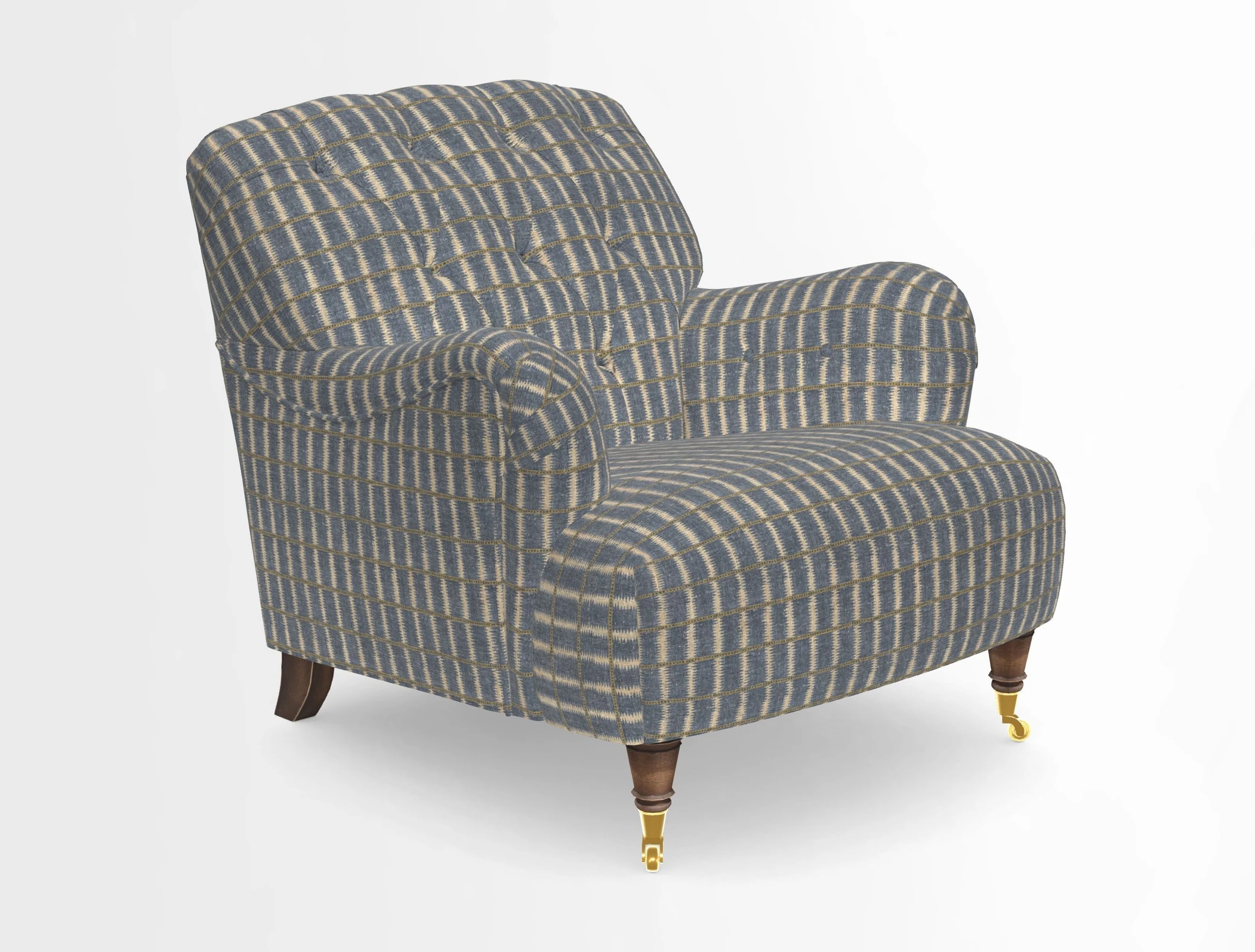 Ditchling Chair in Two Tone Plain Biscuit