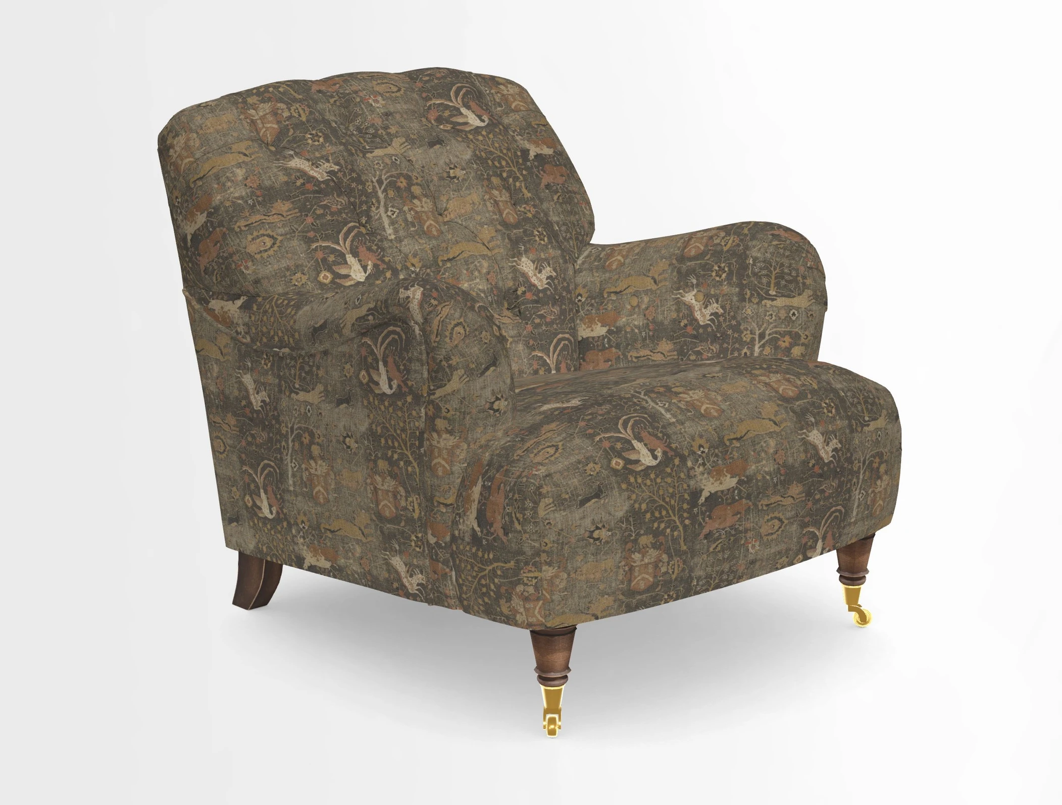 Ditchling Chair in Two Tone Plain Biscuit