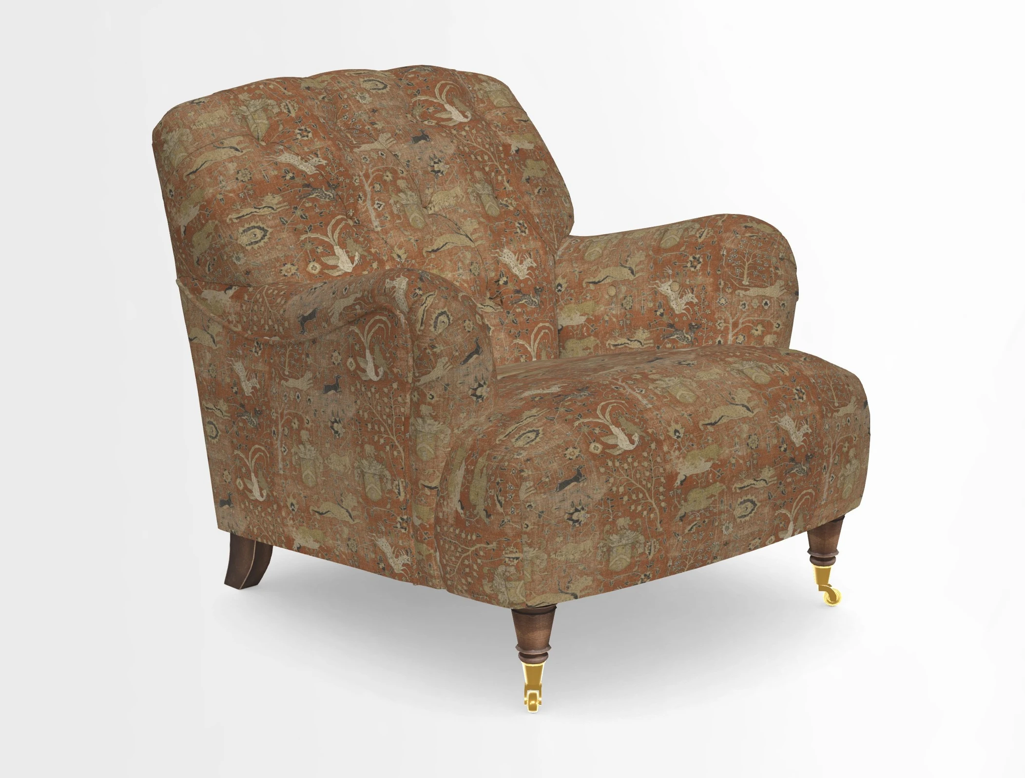 Ditchling Chair in Two Tone Plain Biscuit