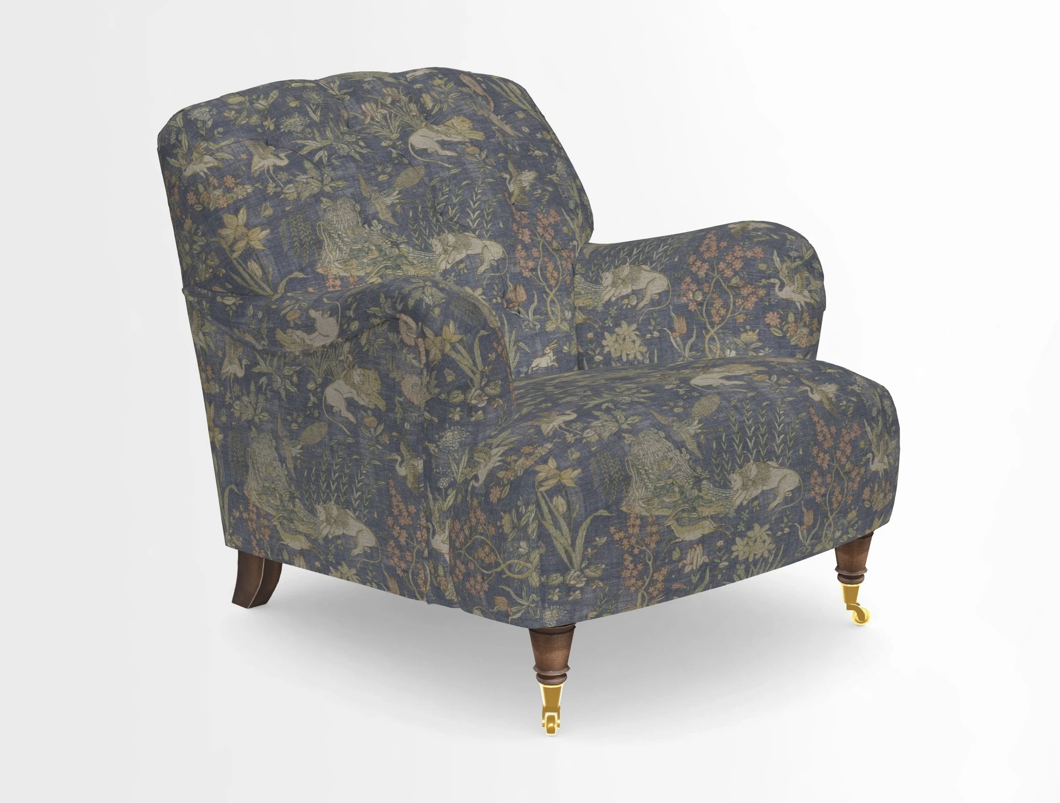Ditchling Chair in Two Tone Plain Biscuit