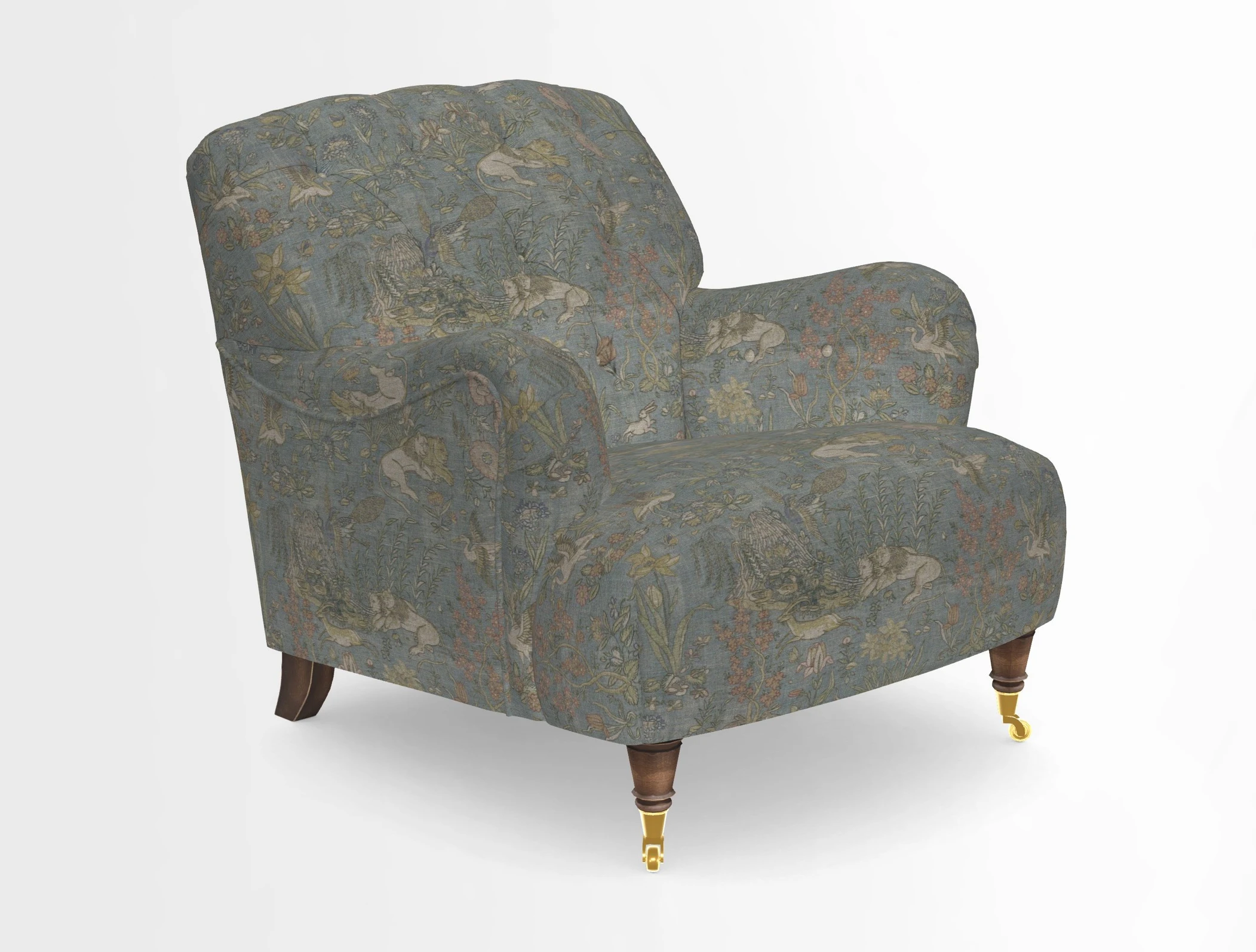 Ditchling Chair in Two Tone Plain Biscuit