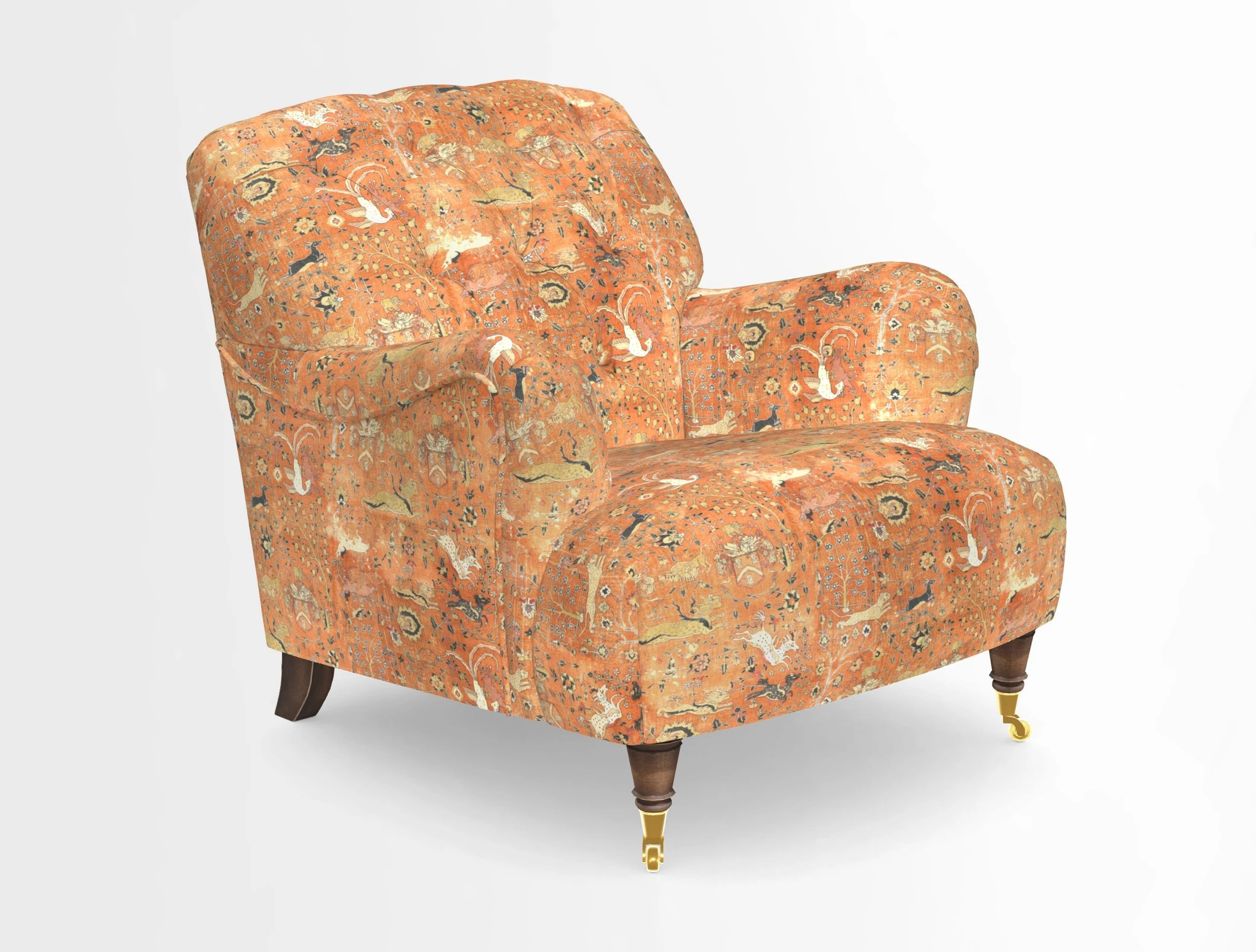 Ditchling Chair in Two Tone Plain Biscuit