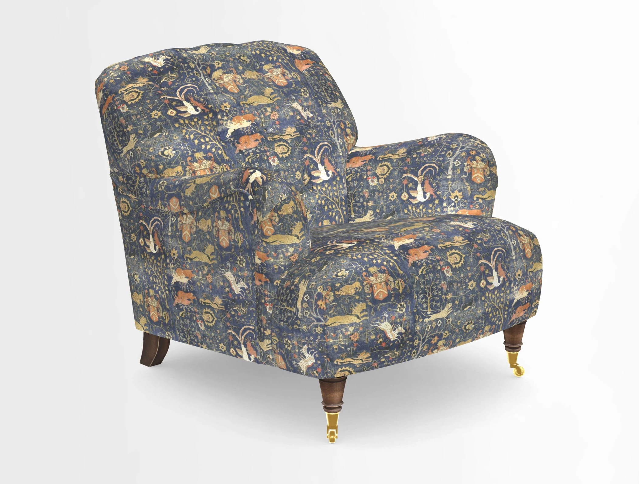 Ditchling Chair in Two Tone Plain Biscuit