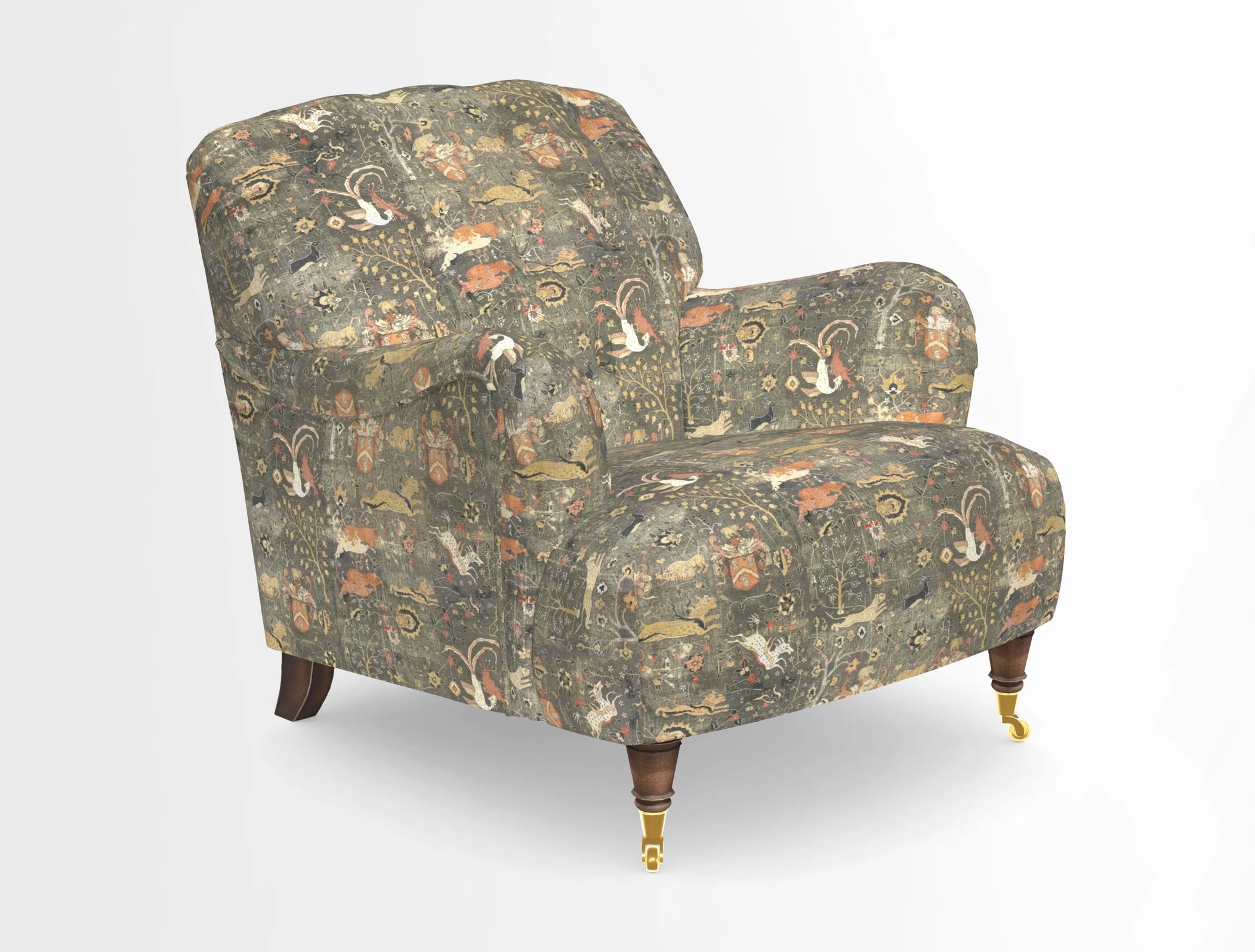 Ditchling Chair in Two Tone Plain Biscuit