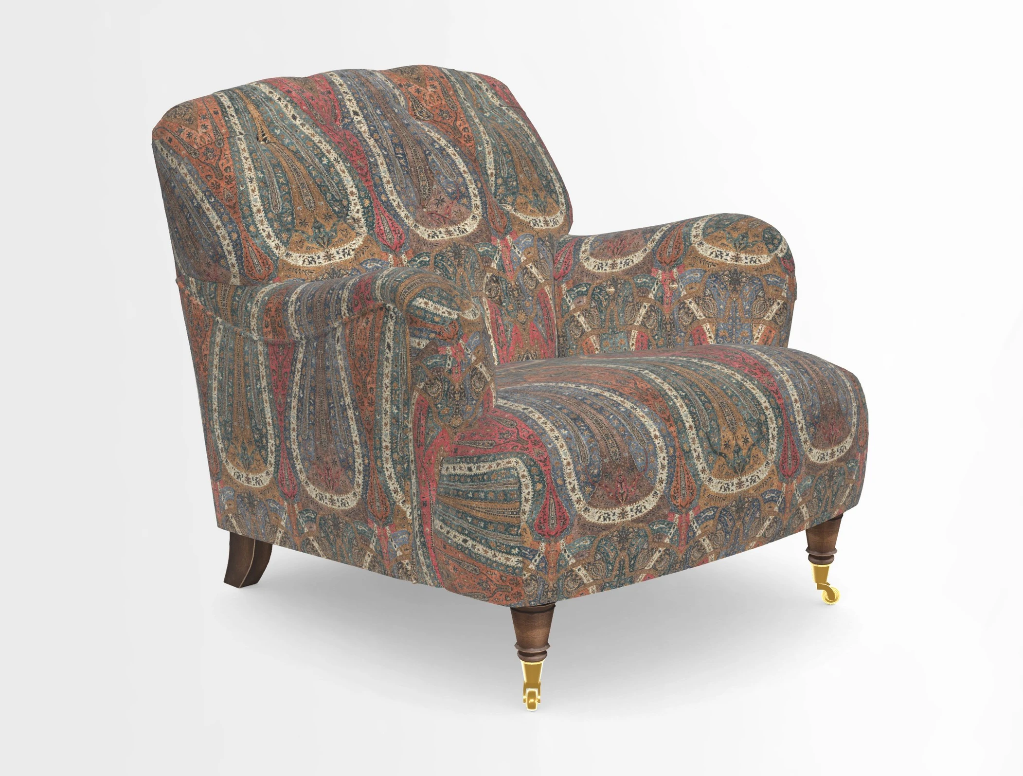 Ditchling Chair in Two Tone Plain Biscuit