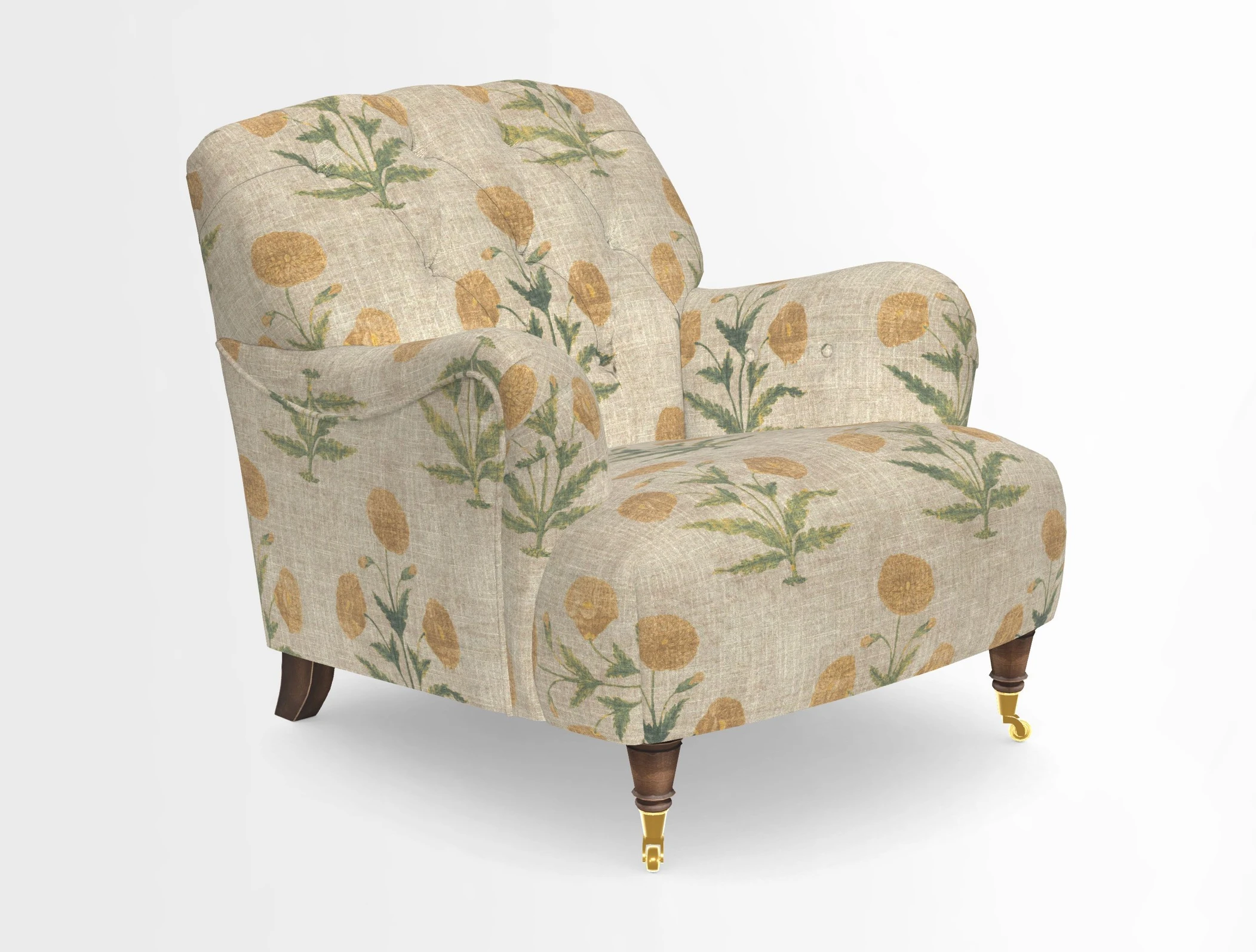 Ditchling Chair in Two Tone Plain Biscuit