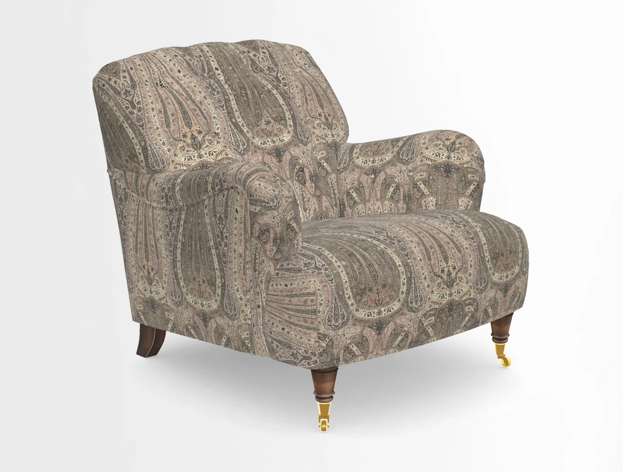 Ditchling Chair in Two Tone Plain Biscuit