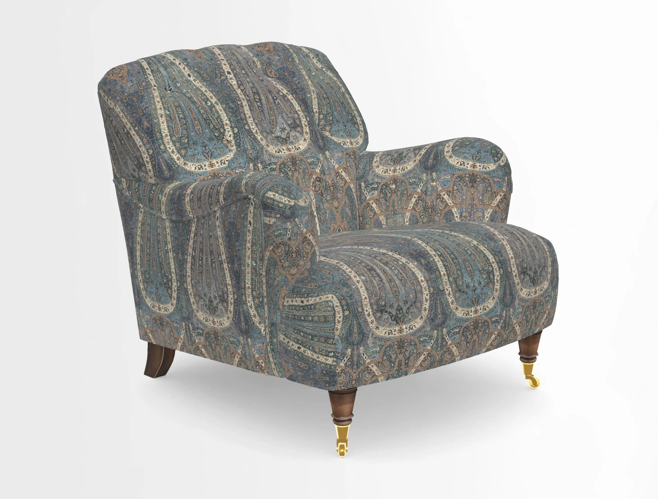 Ditchling Chair in Two Tone Plain Biscuit