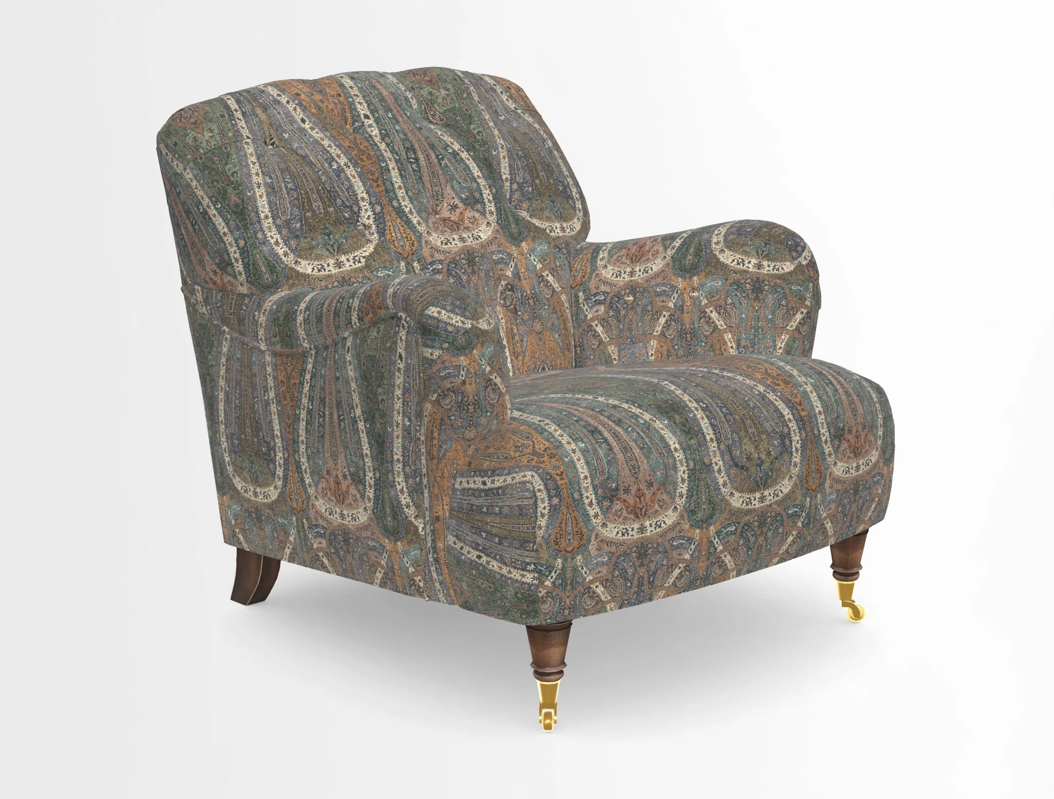 Ditchling Chair in Two Tone Plain Biscuit