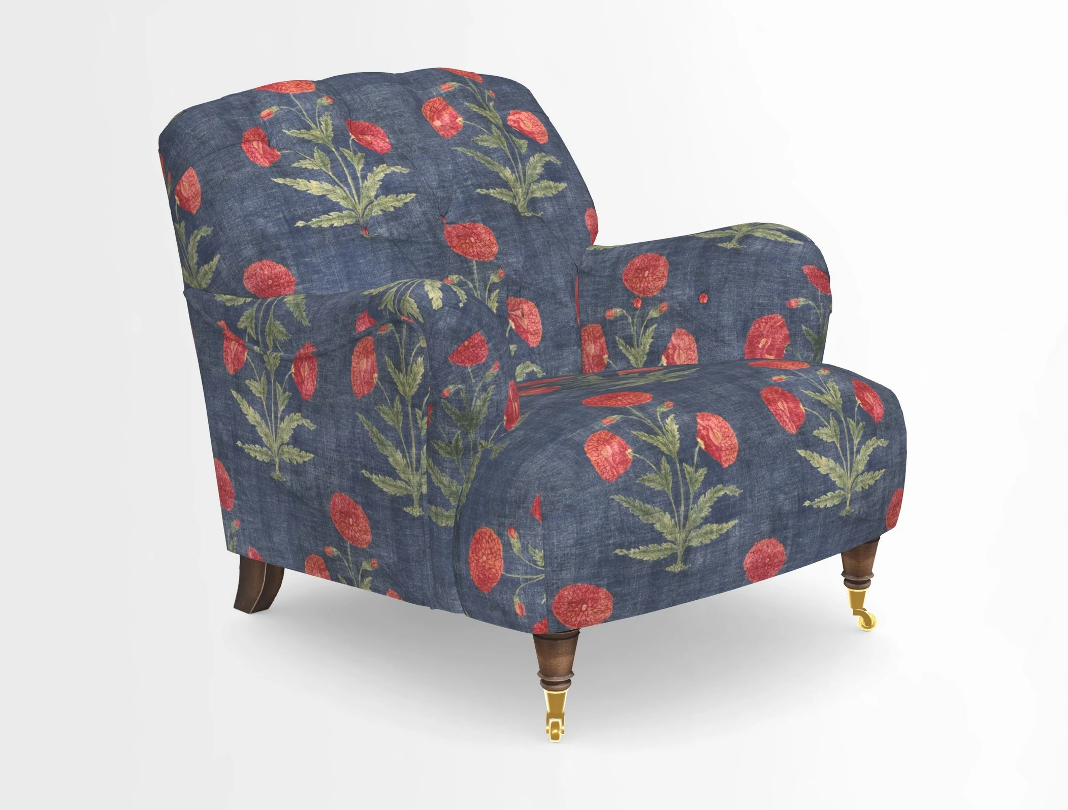 Ditchling Chair in Two Tone Plain Biscuit