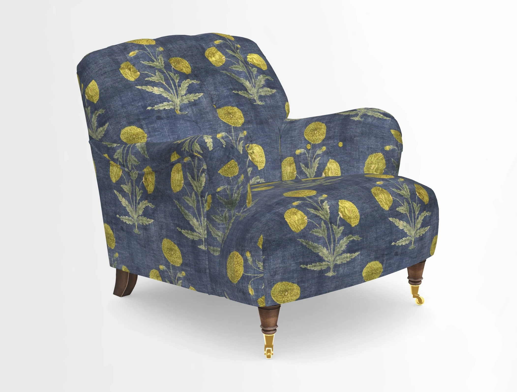 Ditchling Chair in Two Tone Plain Biscuit