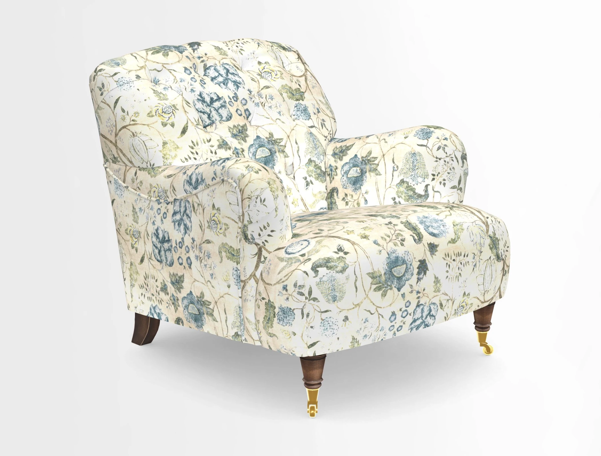 Ditchling Chair in Two Tone Plain Biscuit