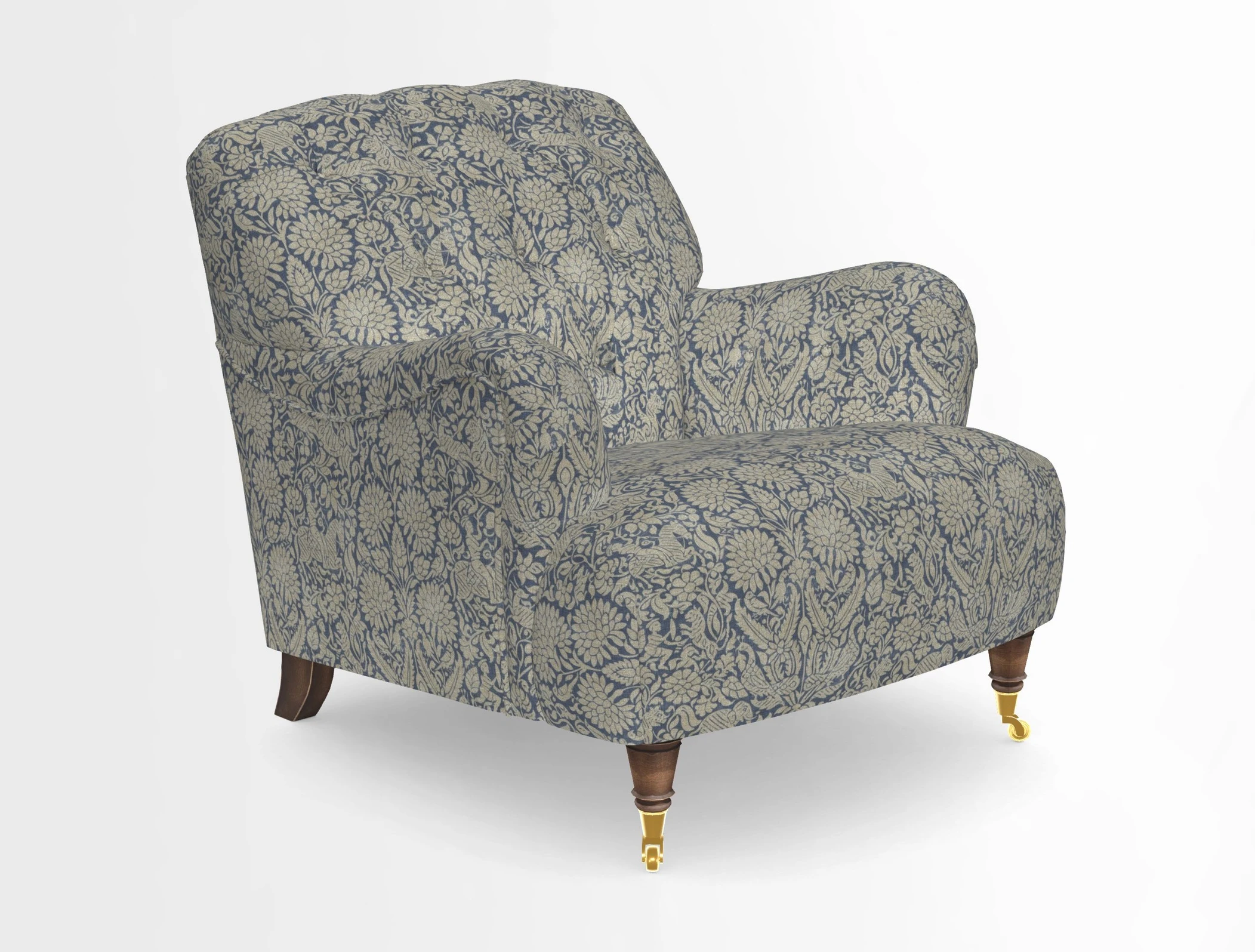 Ditchling Chair in Two Tone Plain Biscuit