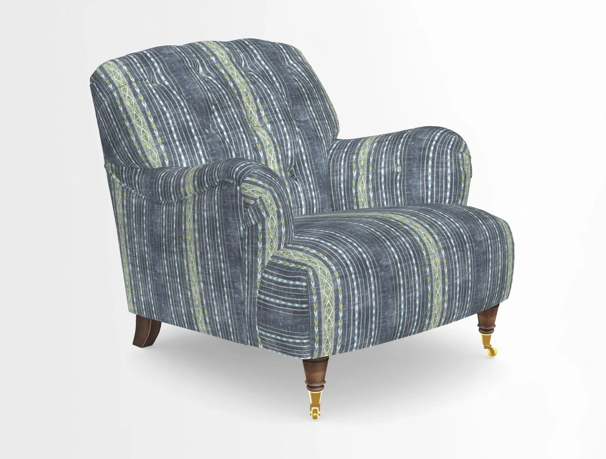 Ditchling Chair in Two Tone Plain Biscuit