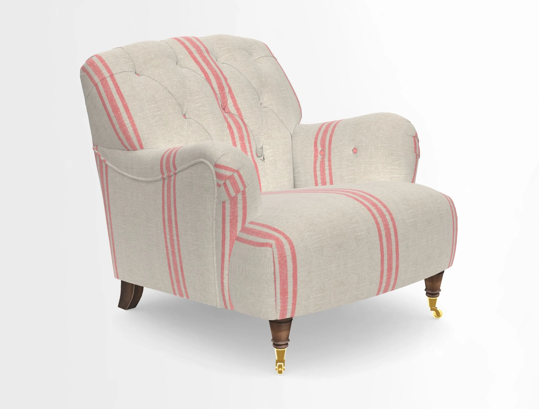 Ditchling Chair in Two Tone Plain Biscuit