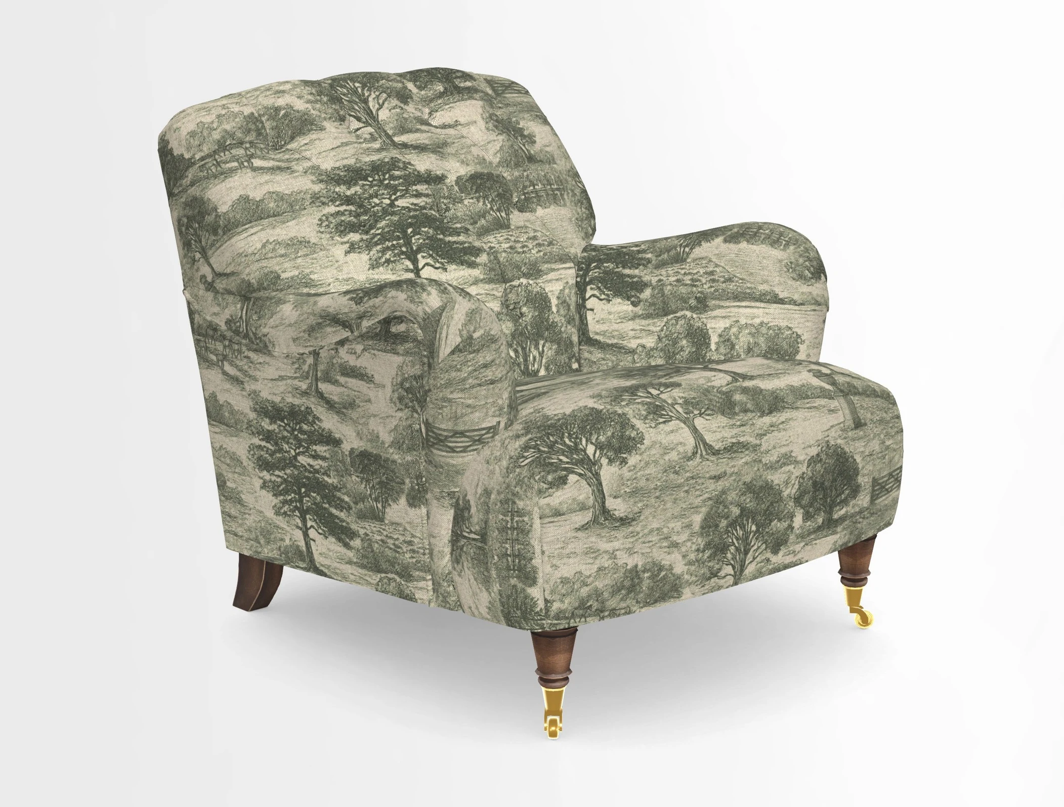 Ditchling Chair in Two Tone Plain Biscuit