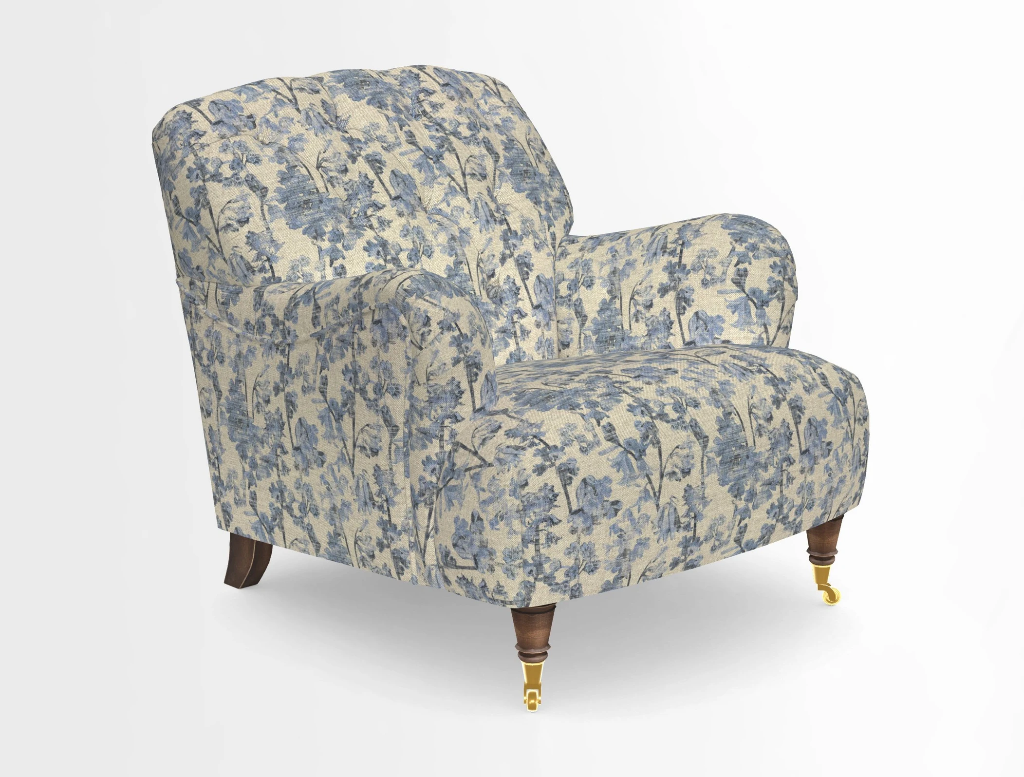 Ditchling Chair in Two Tone Plain Biscuit