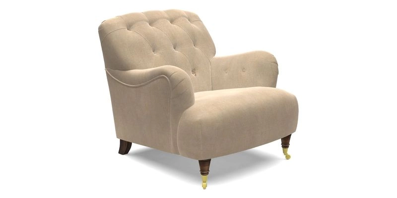 Ditchling Chair in Two Tone Plain Biscuit