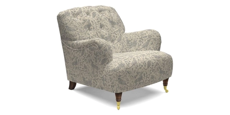 Ditchling Chair in Two Tone Plain Biscuit