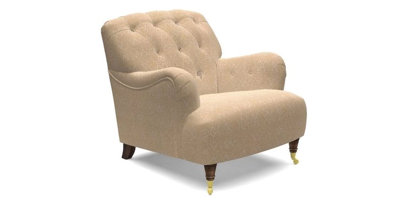 Ditchling Chair in Two Tone Plain Biscuit