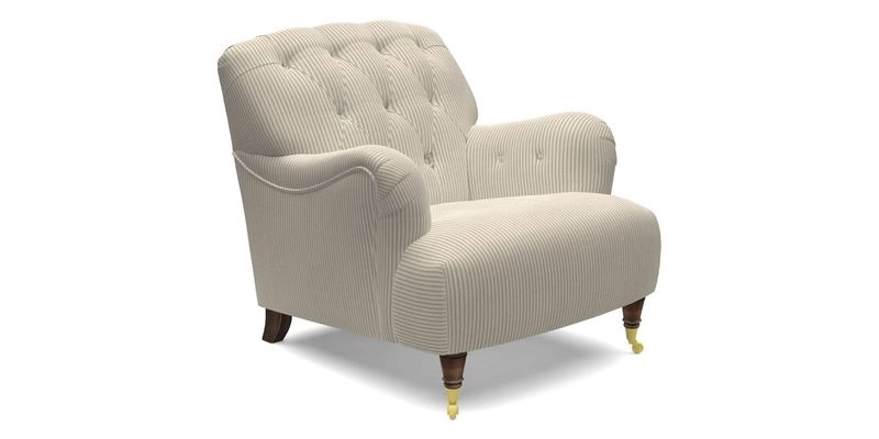 Ditchling Chair in Two Tone Plain Biscuit