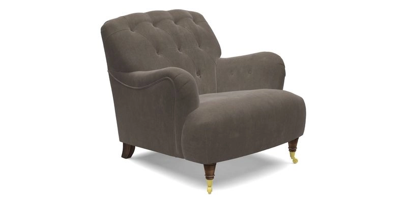 Ditchling Chair in Two Tone Plain Biscuit
