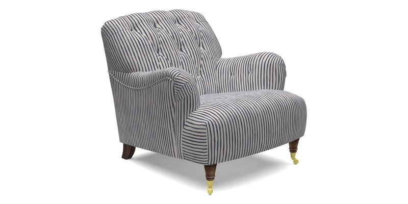 Ditchling Chair in Two Tone Plain Biscuit
