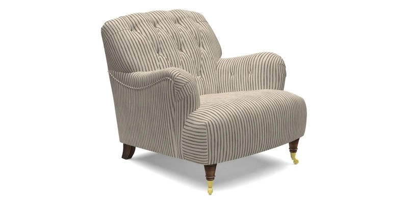 Ditchling Chair in Two Tone Plain Biscuit
