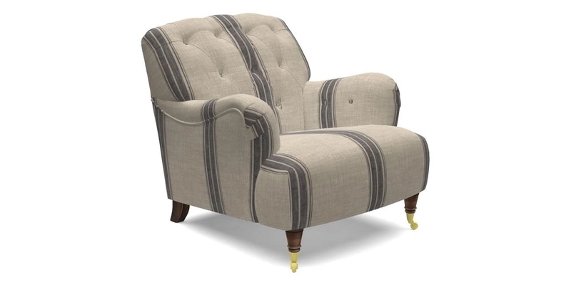 Ditchling Chair in Two Tone Plain Biscuit
