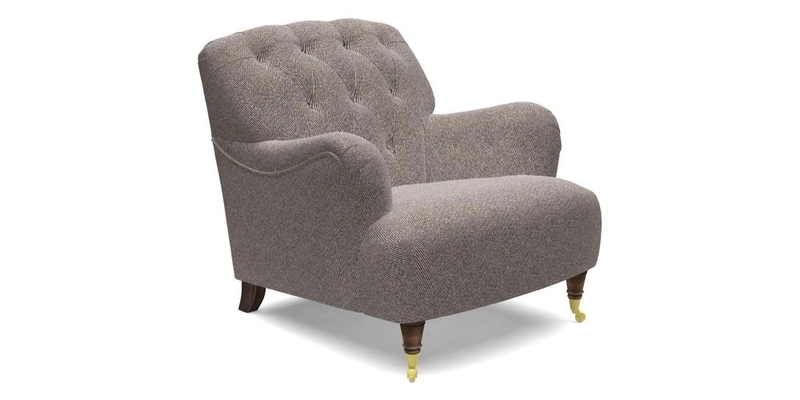 Ditchling Chair in Two Tone Plain Biscuit