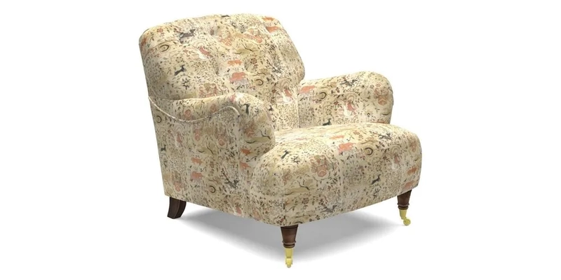 Ditchling Chair in Two Tone Plain Biscuit