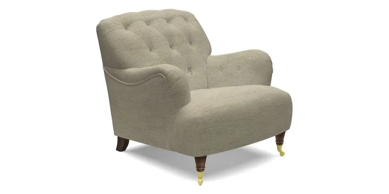 Ditchling Chair in Two Tone Plain Biscuit