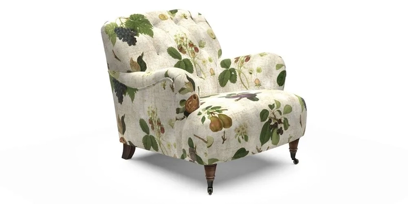 Ditchling Chair in Two Tone Plain Biscuit