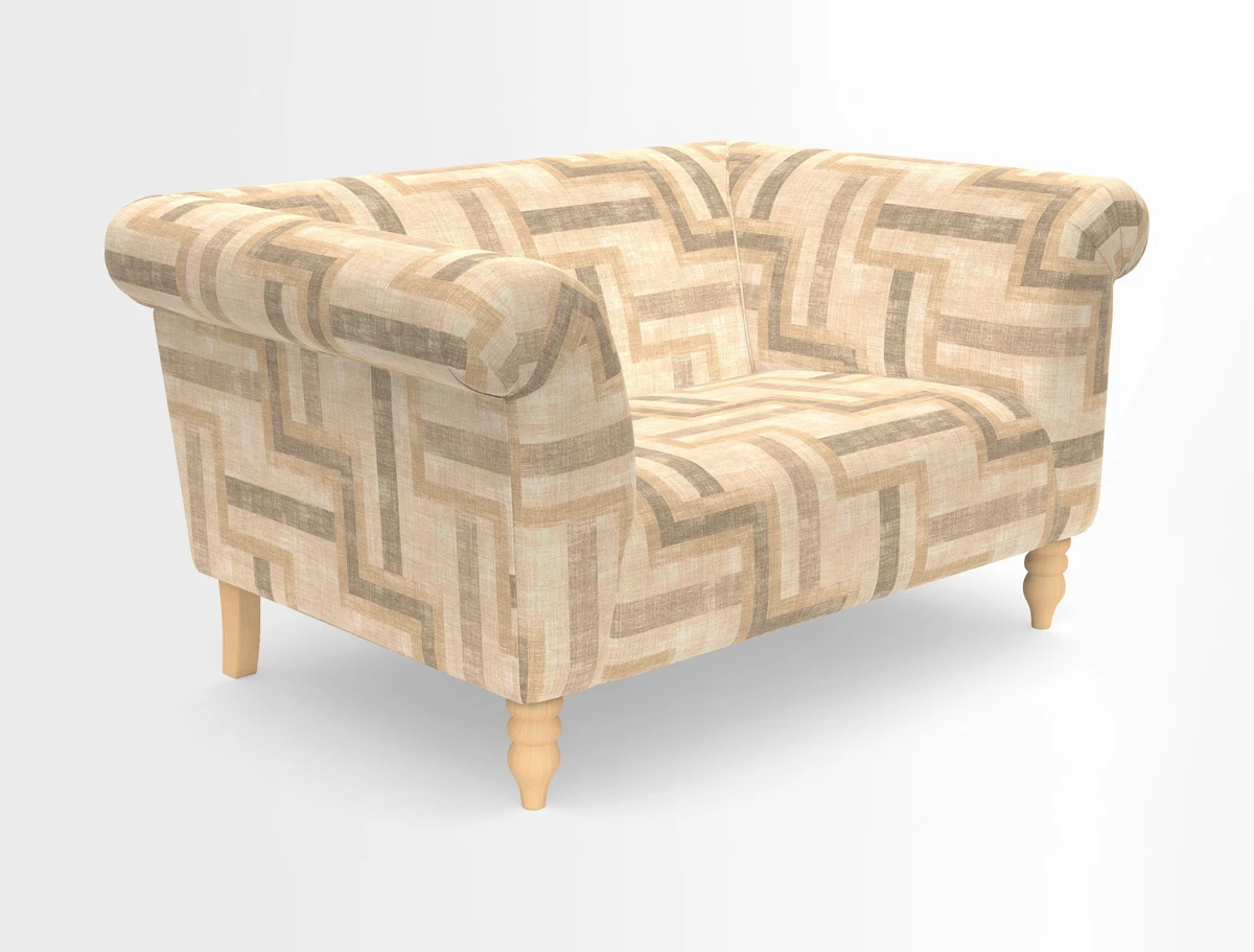 Exbury snuggler in Two Tone Plain Biscuit