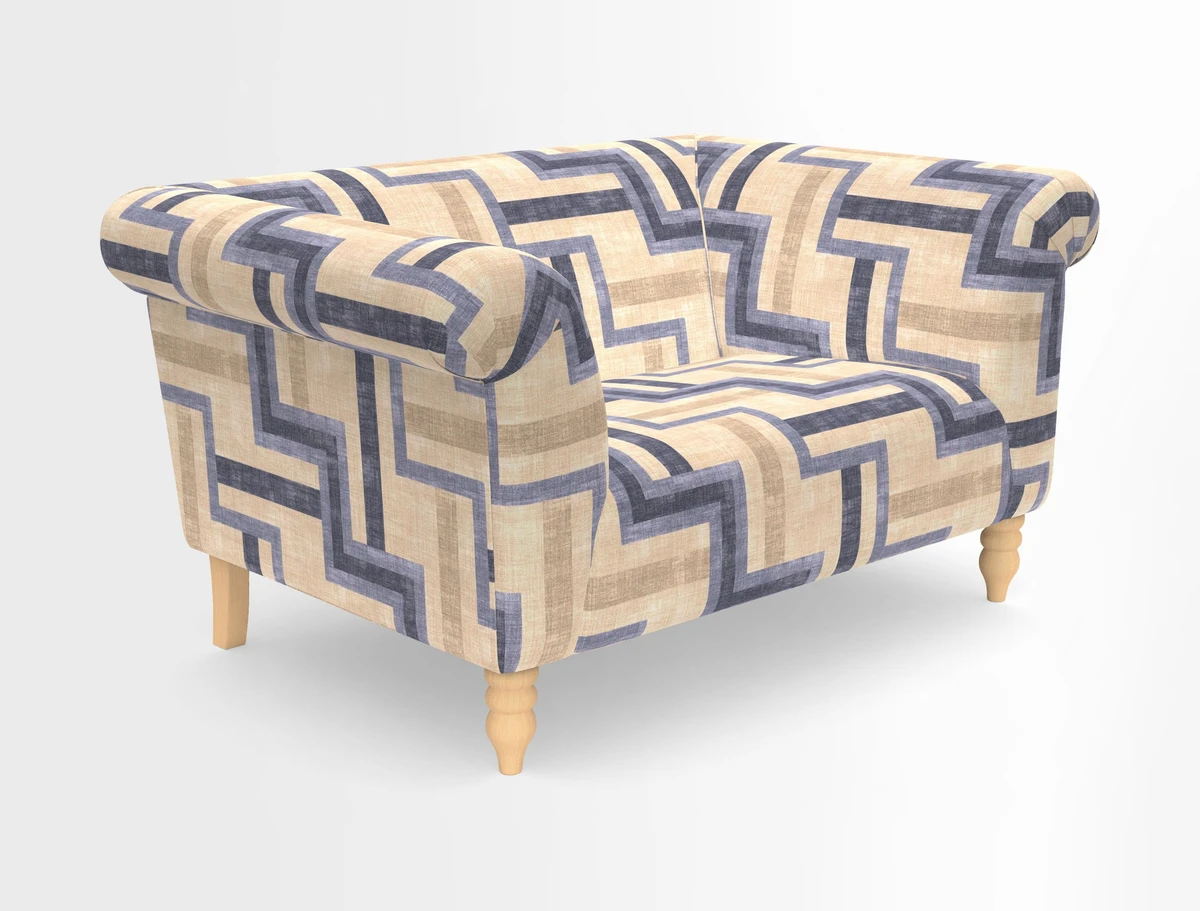Exbury snuggler in Two Tone Plain Biscuit