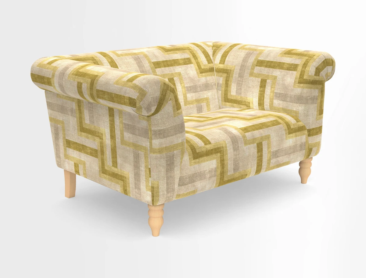 Exbury snuggler in Two Tone Plain Biscuit