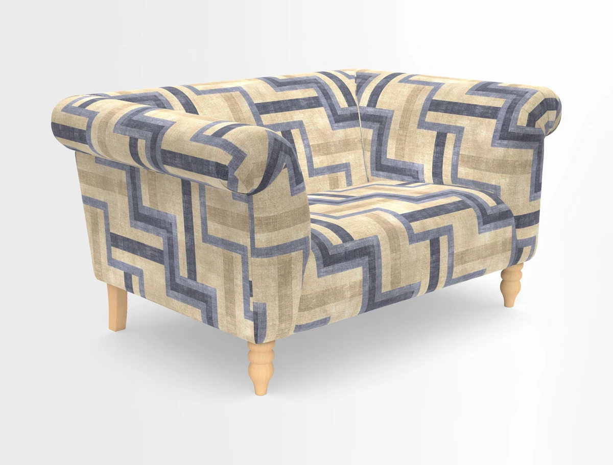 Exbury snuggler in Two Tone Plain Biscuit